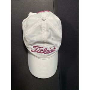 Titleist Pro V1 Women’s Golf Cap White Titlest Hat Logo Titleist Logo  Adj